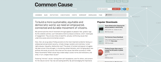 Common Cause | Richard Hawkins